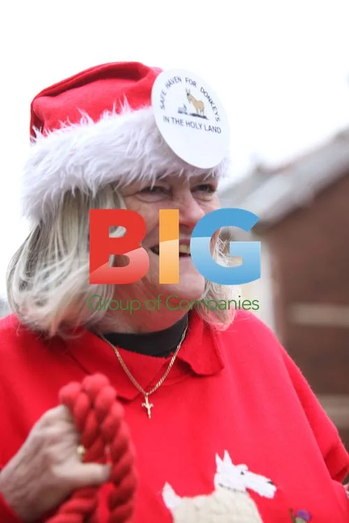 Anne Widdecombe supports donkey charity