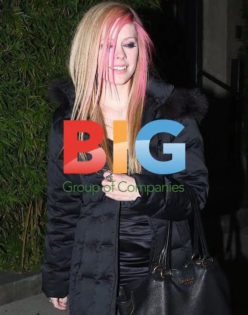 Avril Lavigne and Brody Jenner leave Koi Restaurant