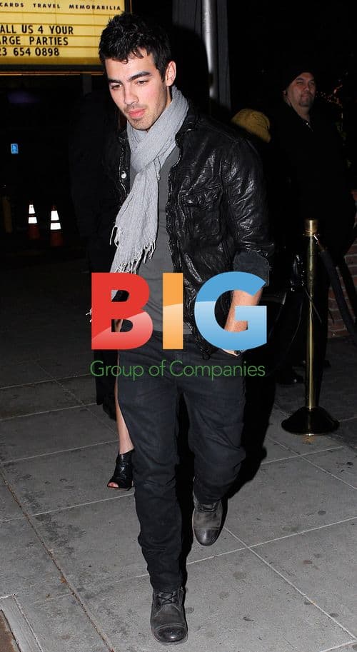 Joe Jonas and Ashley Greene at Voyeur Nightclub