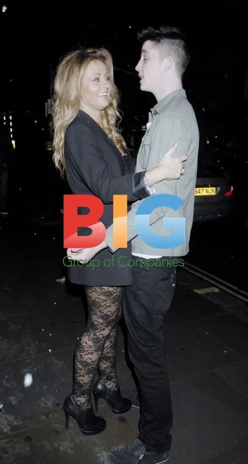Sarah Barrand and Ash Stymest at Swarovski Event