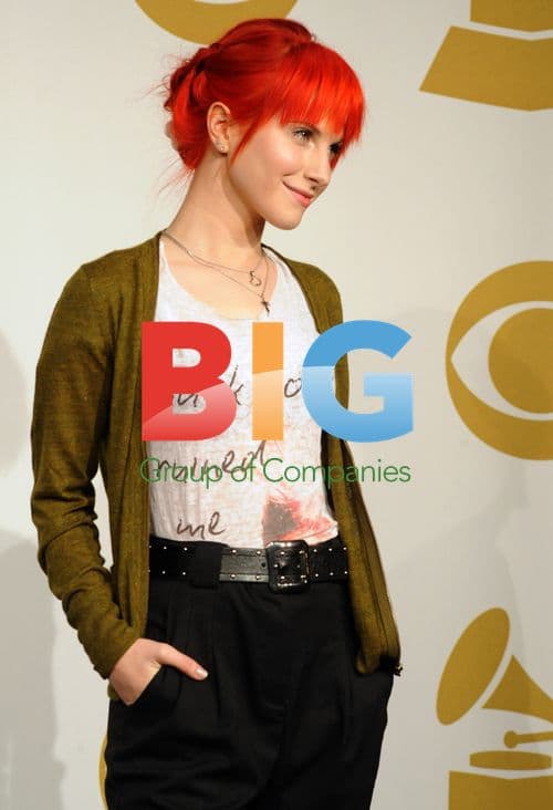Hayley Williams at Grammy Nominations Concert