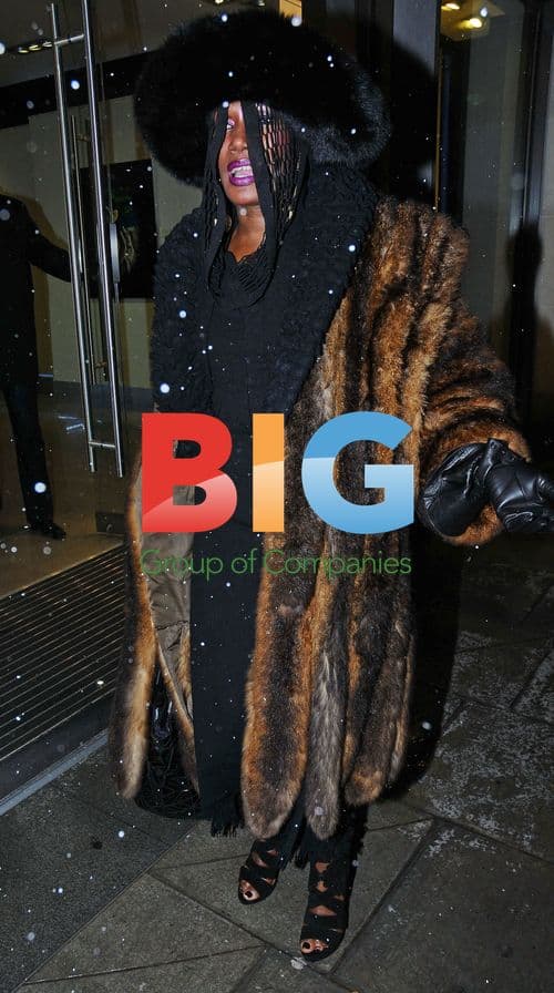 Grace Jones attends Irina Vinter art exhibit