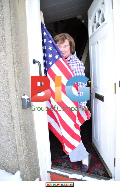 Susan Boyle Returns from New York