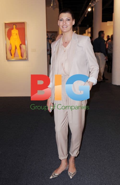 Linda Evangelista at Art Basel Miami Beach 2010