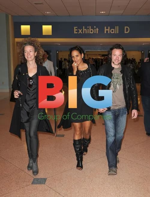 Arne Quinze and Barbara Becker leave Art Basel Miami Beach