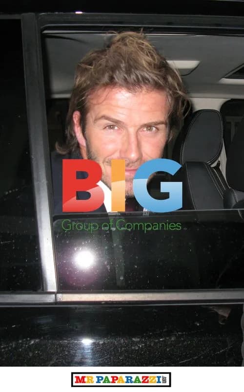 David Beckham in Zurich, Switzerland