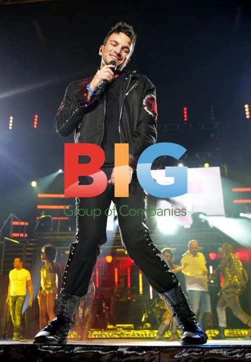 Peter Andre Performs in Birmingham