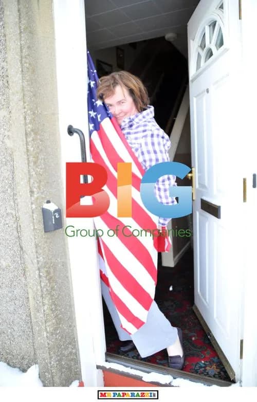 Susan Boyle Returns From New York