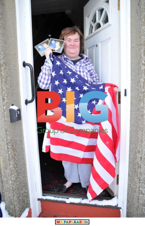 Susan Boyle Returns From New York