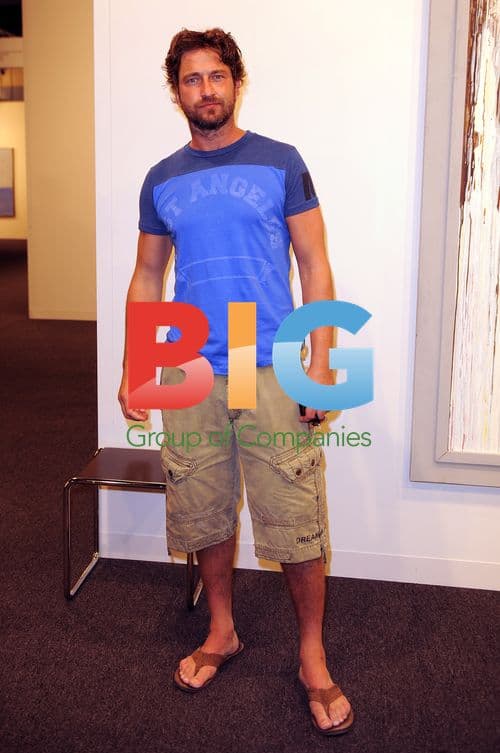 Gerard Butler at Art Basel Miami 2010