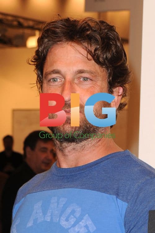 Gerard Butler at Art Basel Miami Beach