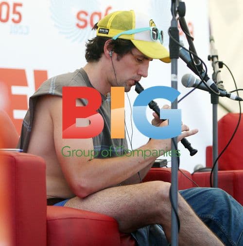 Hamish Blake and Andy Lee on Stage