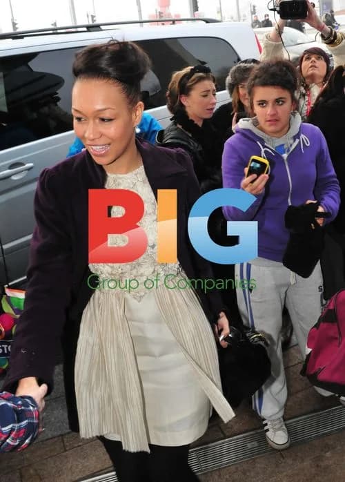 Rebecca Furguson and Cheryl Cole leave hotel