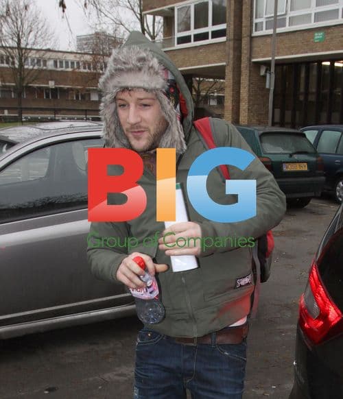 Matt Cardle Arrives at X Factor Studios
