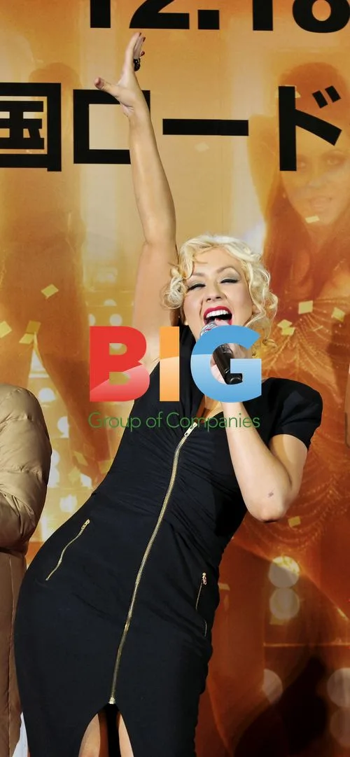 Christina Aguilera at Japan Burlesque Premiere