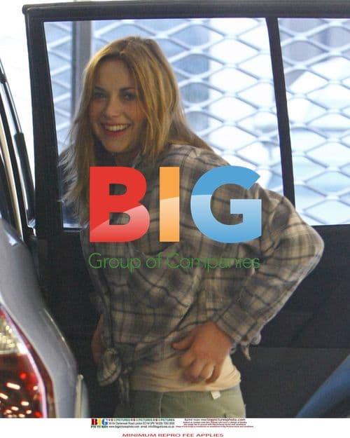 Charlotte Church Filling Up Car and Shopping