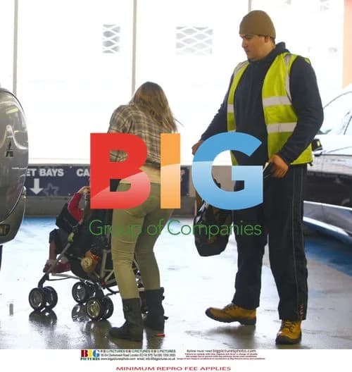 Charlotte Church fills up car, shops with daughter
