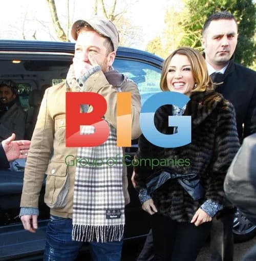 Matt Cardle & Dannii Minogue at The Five Bells pub