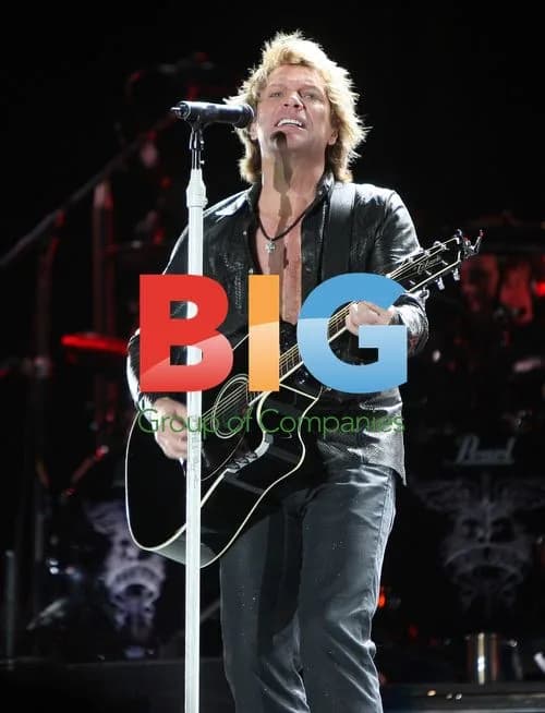 Bon Jovi Performing 'The Circle Tour' in Perth