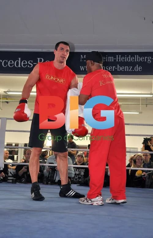 Wladimir Klitschko training for Klitschko vs. Chisora