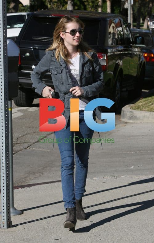 Emma Roberts runs errands in LA