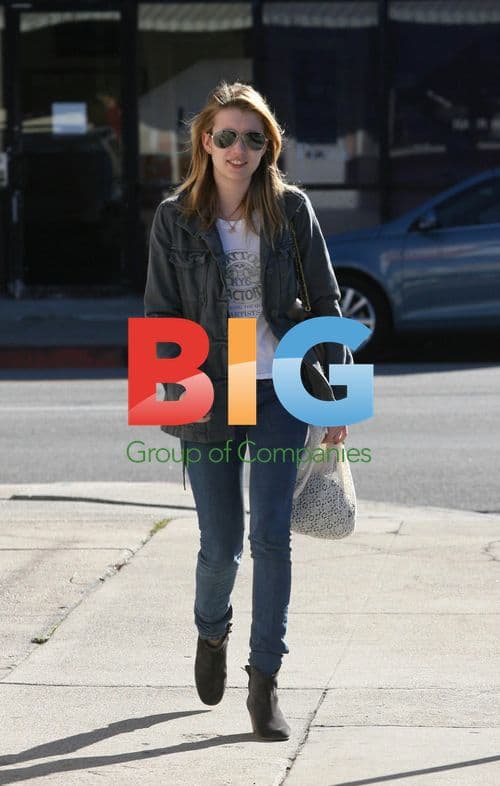Emma Roberts Runs Errands in LA