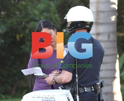 Kimora Lee Speeding Ticket