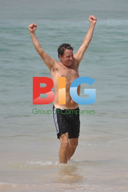 Mark Nicholas Swimming at Bondi Beach