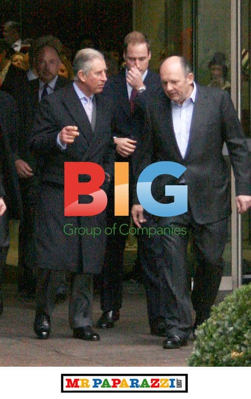 Prince Charles and Prince William Leave ICAP