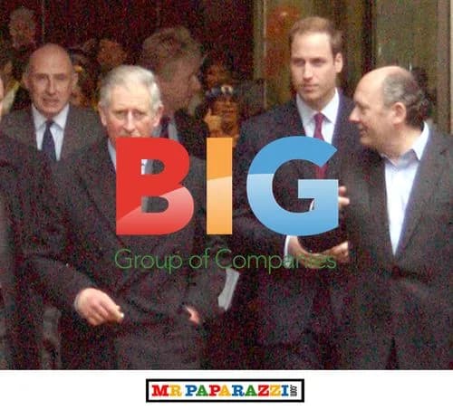Prince Charles and Prince William Leave ICAP