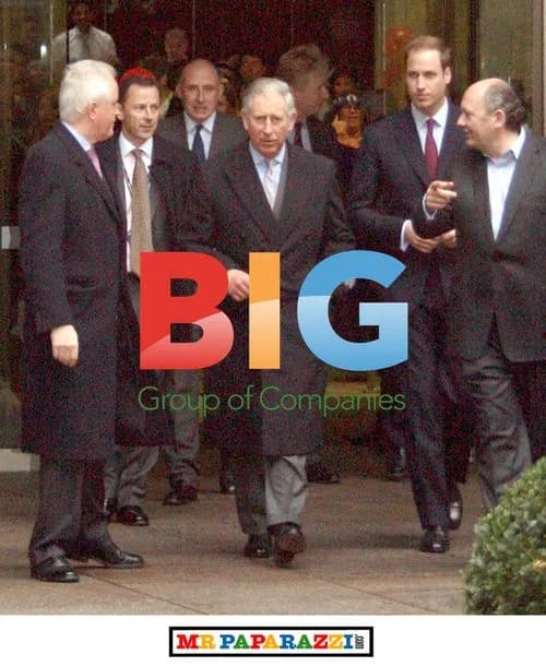 Prince Charles and Prince William Leave ICAP