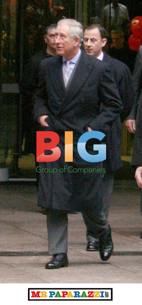 Prince Charles and Prince William leave ICAP
