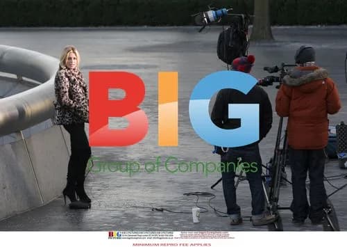 Pregnant Abigail Clancy Filming in London