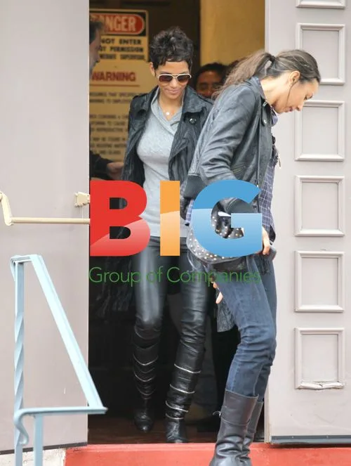 Halle Berry Spotted in Santa Barbara
