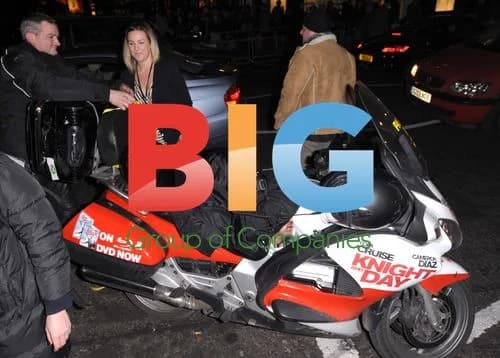 Singer Paloma Faith Arrives by Bike