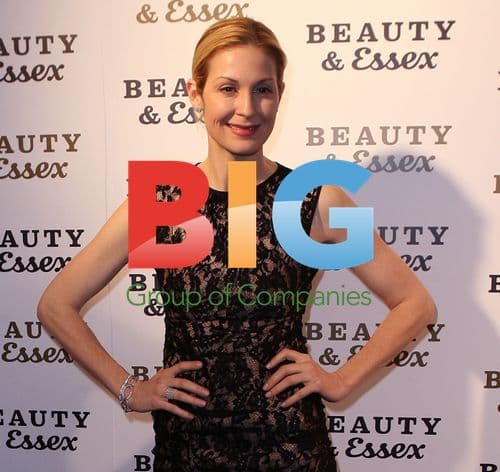 Kim Kardashian at Beauty and Essex shop launch