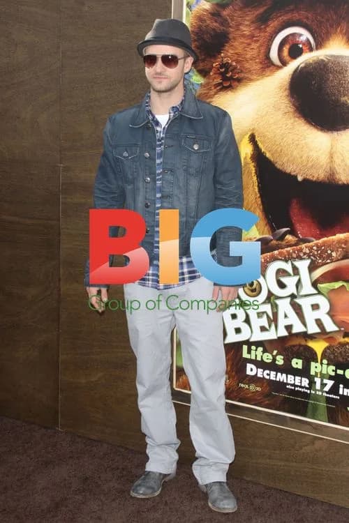 Justin Timberlake at Yogi Bear Premiere