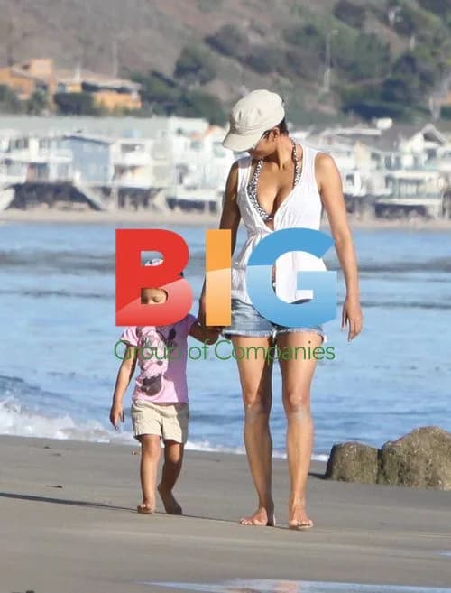 Halle Berry at the Beach with Daughter Nahla
