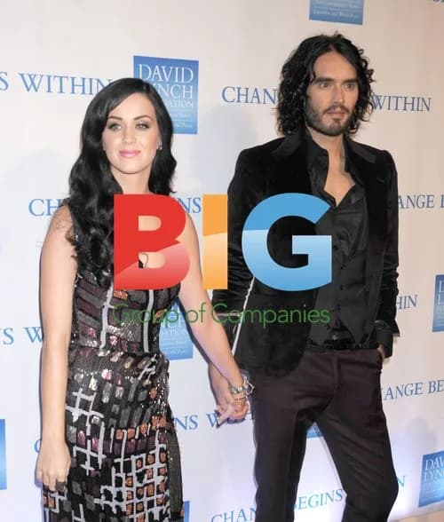 Katy Perry and Russell Brand at David Lynch Foundation Benefit