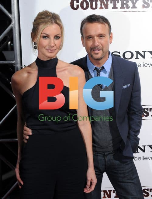 Tim McGraw and Faith Hill at "Country Strong" Screening