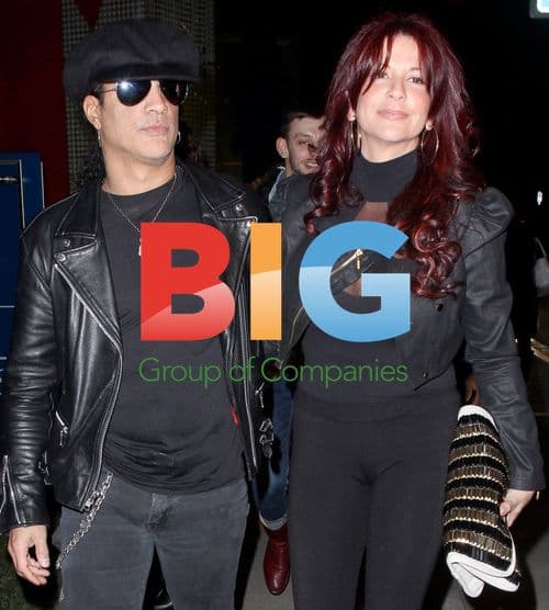 Slash and Perla Ferrar at Devon Launch