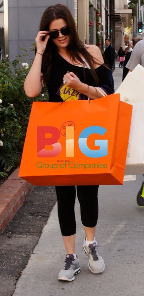 Khloe and Rob Kardashian Christmas Shopping