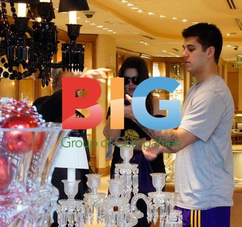 Khloe and Rob Kardashian Christmas Shopping