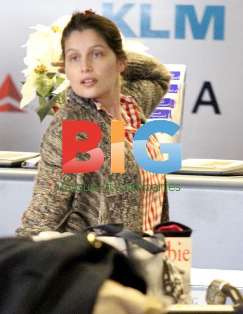 Laetitia Casta at LAX Airport