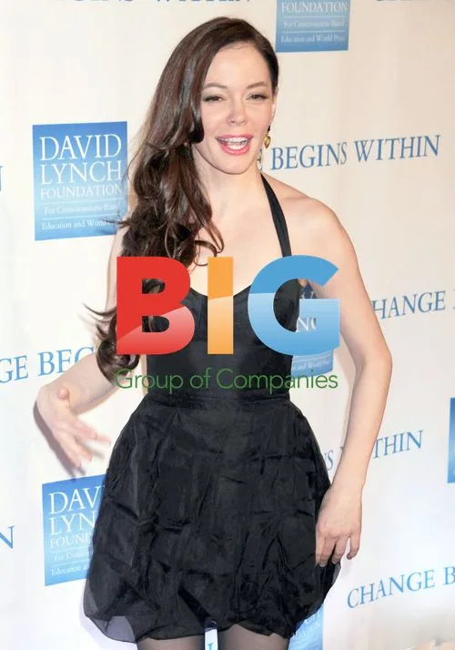 Rose Mcgowan at David Lynch Foundation Benefit