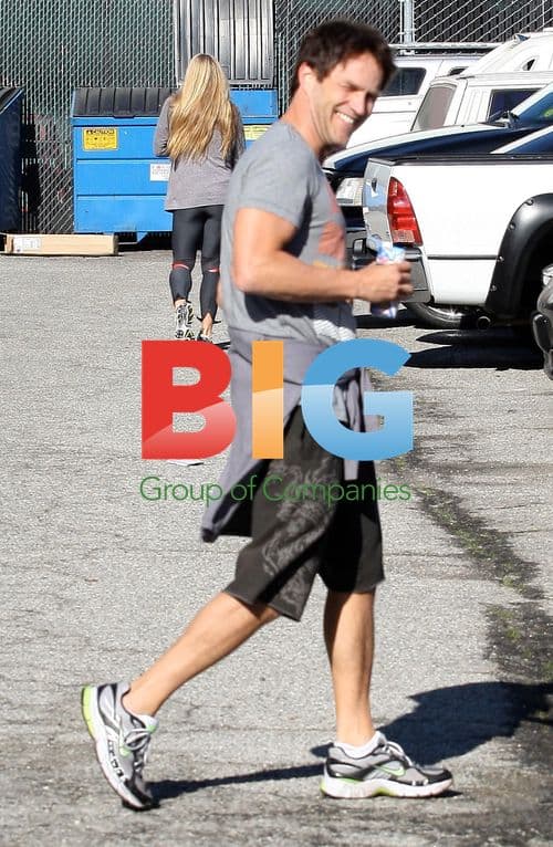 Stephen Moyer Heads to Workout