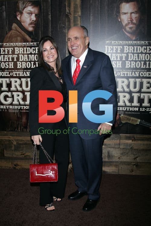 Rudy and Judy Giuliani at "True Grit" Premiere