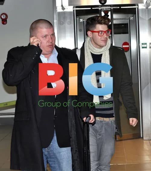 Aiden Grimshaw at Dublin Airport