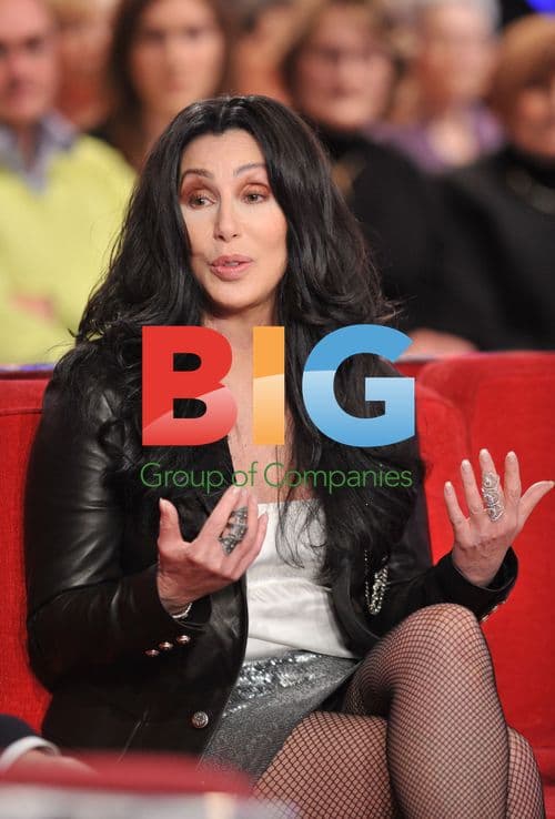 Cher on "Vivement Dimanche" in Paris