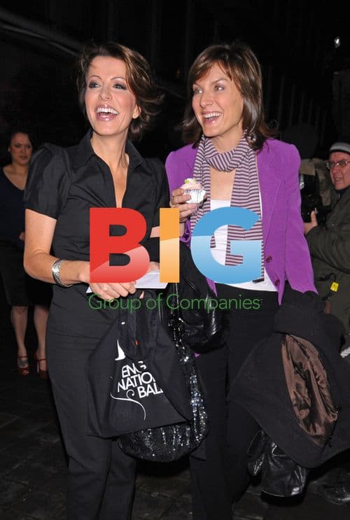 Natasha Kaplinsky and Fiona Bruce at Nutcracker Gala